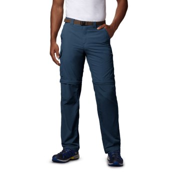 Columbia Silver Ridge Convertible Big, Pantalones Azules Oscuro Para Hombre | 915483-MPO